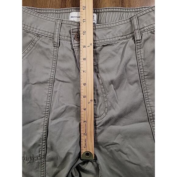 Abercrombie & Fitch Gray Cargo Utility Pants 6S EUC Grunge Gorpcore - Picture 6 of 10